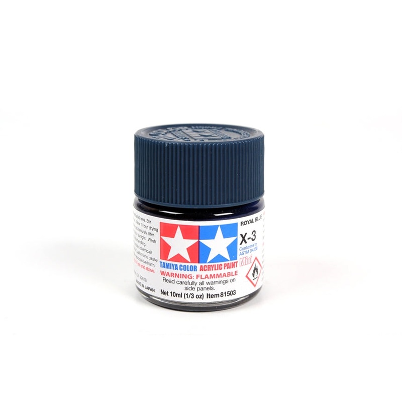 Tamiya 81503 X3 Royal Blue - 10ml