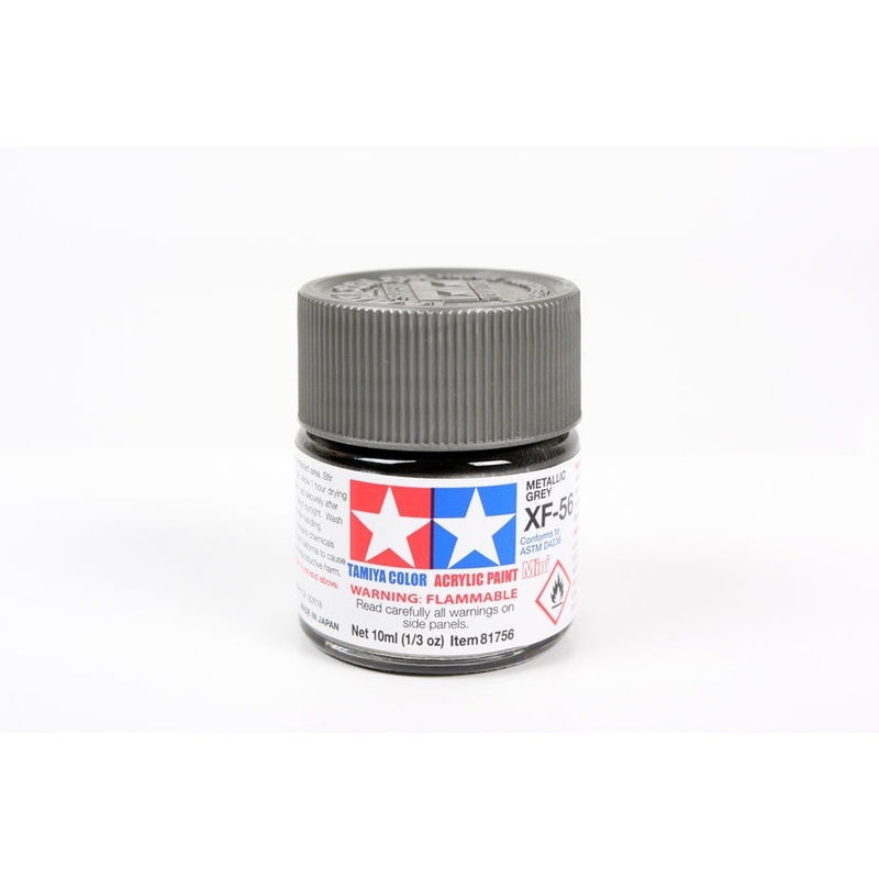 Tamiya 81756 XF56 Metallic Grey - 10ml