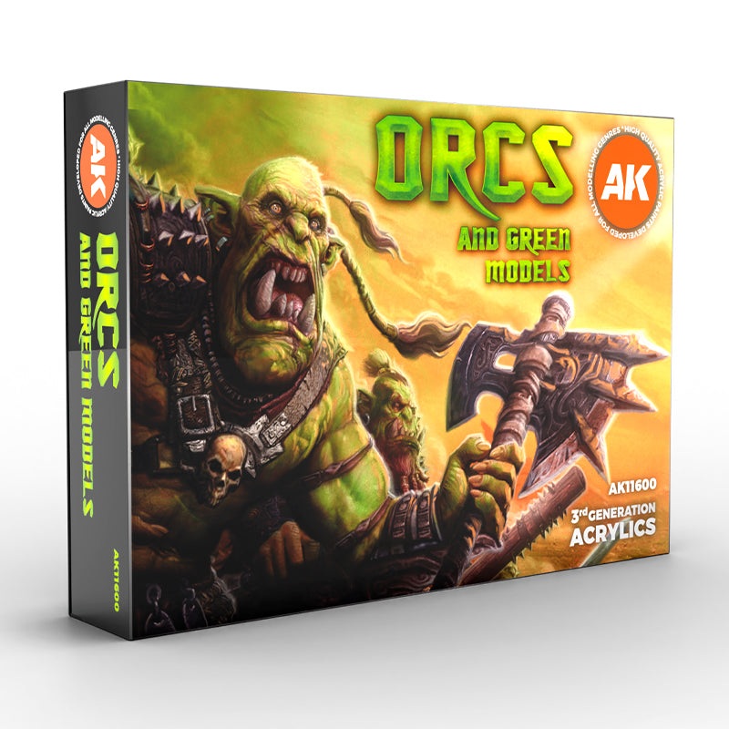 AK11600 AK Interactive ORCS AND GREEN CREATURES