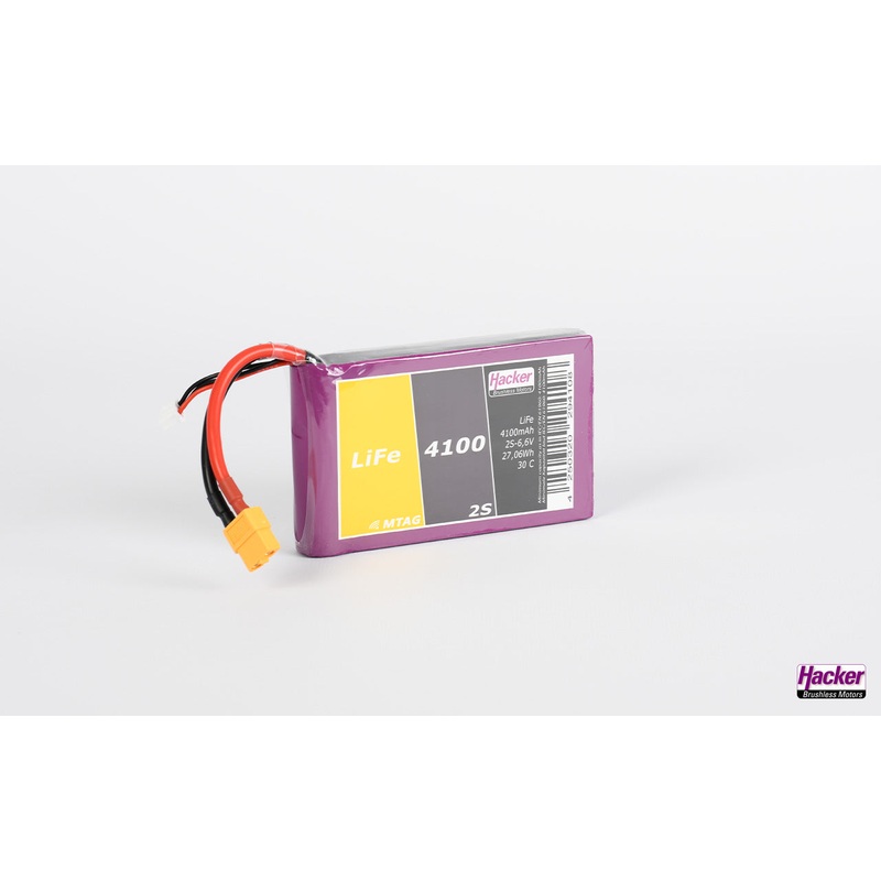Hacker TopFuel LiFe 4100mAh 2S TopFuel 94100251 xt60