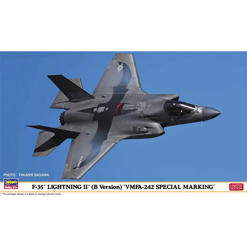 Hasegawa 1/72 F-35 Lightning II (B Version) VMFA-242 Special Markings Kit HALE02499