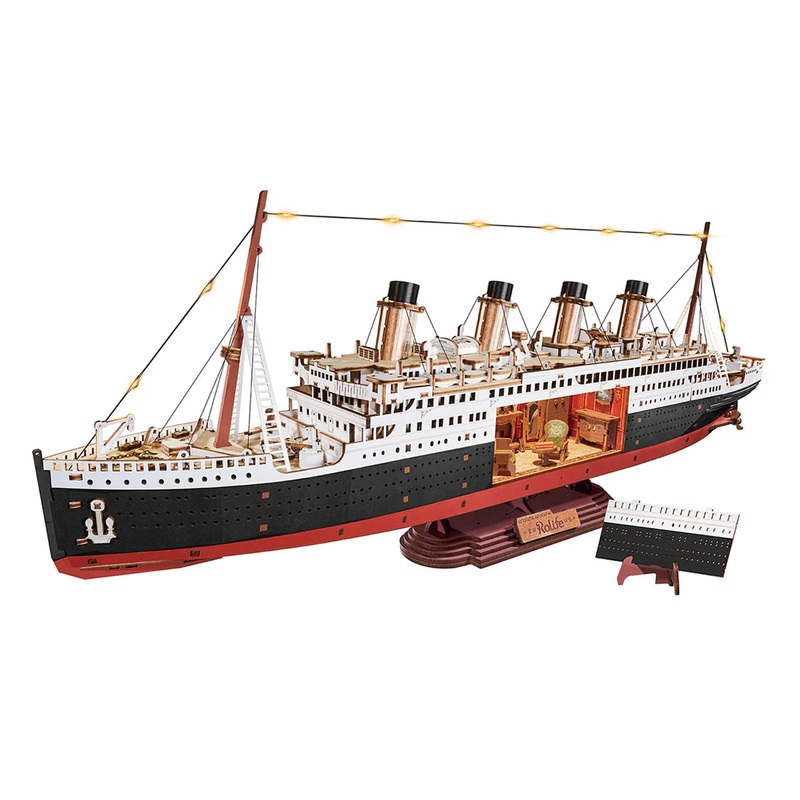 Robotime TGL02 Rolife 1912 - Eternal Atlantic Voyager 3D Wooden Puzzle