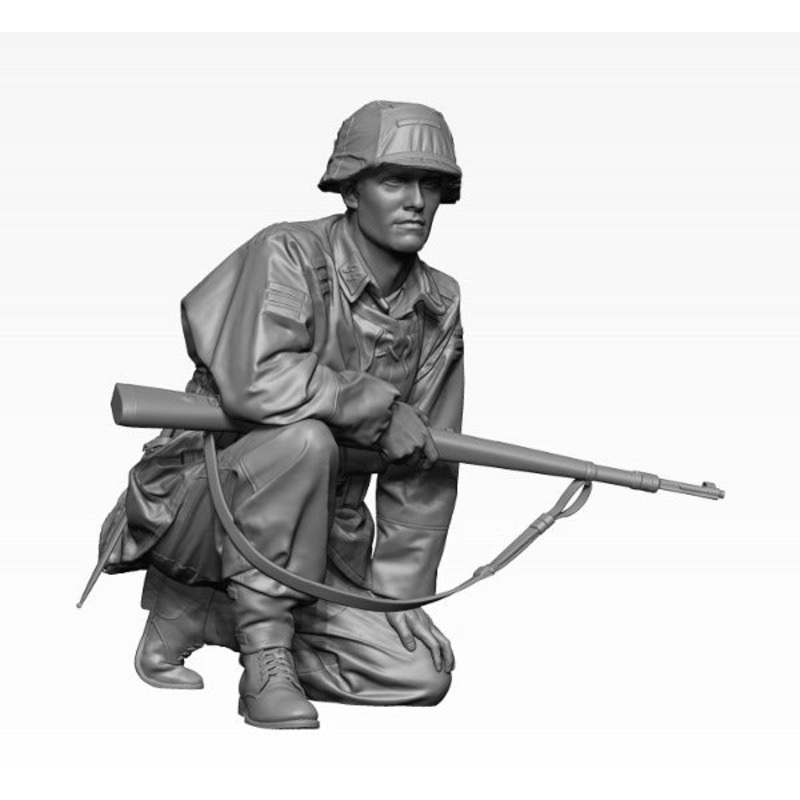 H3 Models 16119 1/16 WW2 German Waffen SS Soldier