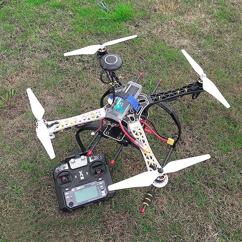 Aircraft Frame FPV Frame Quadcopter Frame Quadcopter FPV Aircraft Drone Frame Kit RC Accessory Integrated PCB Board for DJI F450 black