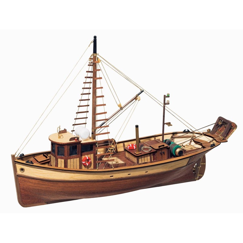 OcCre 1/45 Palamos Wooden Boat Kit OC12000