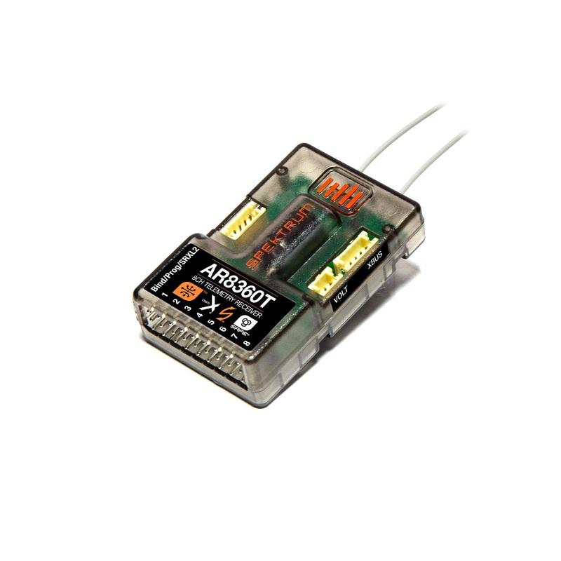 Spektrum AR8020T 8 Channel Telemetry Receiver - BAGGED