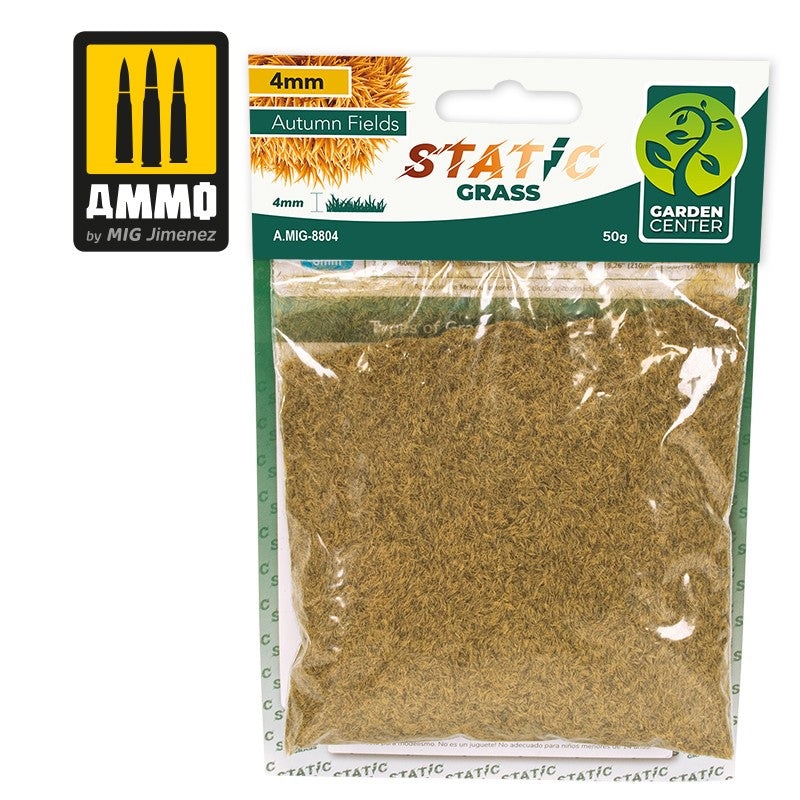 STATIC GRASS AUTUM FIELDS 4 MM