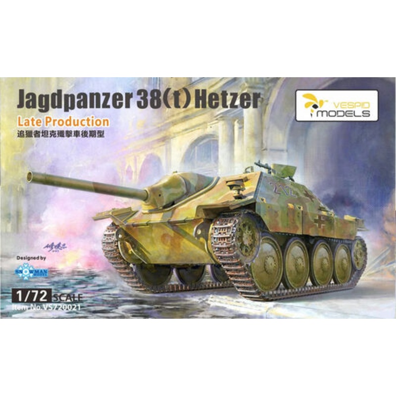 Vespid 1/72 VS720021 Jagdpanzer38(t)Hetzer Late Production