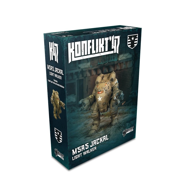 Warlord Games 452600402 Konflikt '47 - Jackal Light Walker