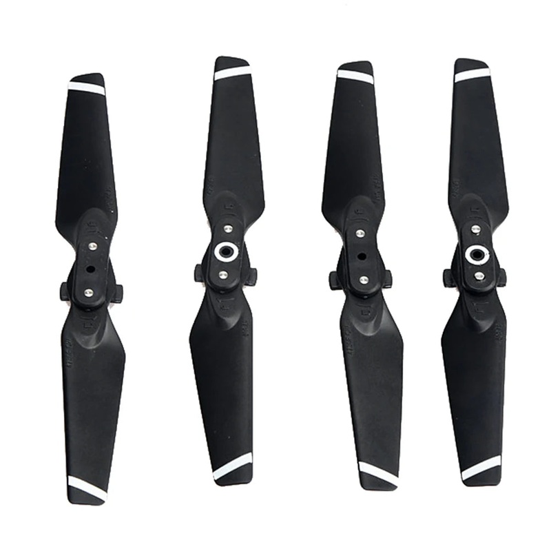 4pcs Quick Release Propellers for DJI Spark Drone Quick Release Foldable Props Blade Light Weight Screw Wing Drone Accessories Gold