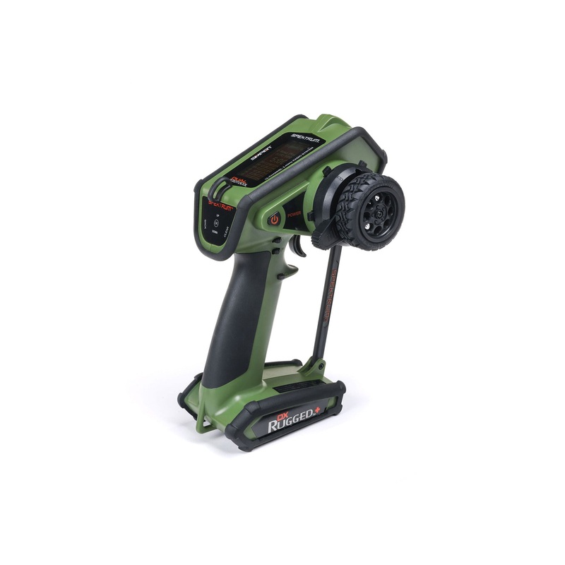 SpektrumDX Rugged+ 12-Channel DSMR+ Transmitter - Green - PRE ORDER - EXPECTED EARLY NOVEMBER