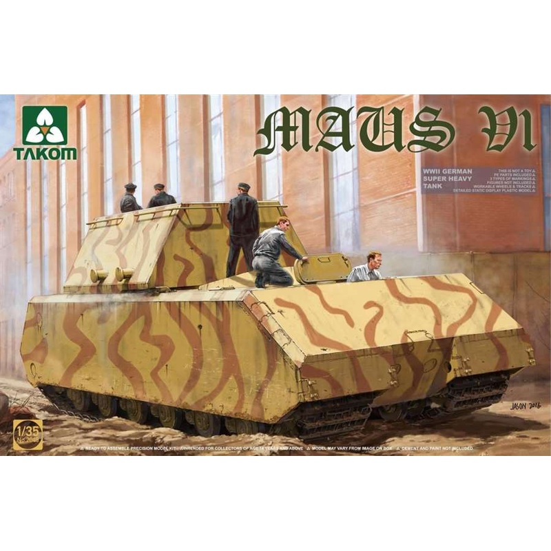 Takom 2049 1/35 Maus V1 mit Versuchsturm